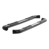 Aries Automotive 3 in. Round Side Bars 206005 Nerf and Step Bars, Bars, Steel, Black Powdercoated, for use on Honda®, Pair thumbnail 2