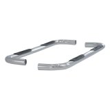 Aries Automotive 3 in. Round Side Bars for 2003-2009 RAM 3500, 2500, 2002-2008 1500 - 205008-2 Step Bars, Diameter, Stainless Steel, Polished, Dodge, Pair thumbnail 5