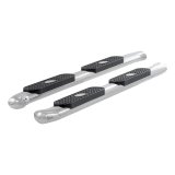 Aries Automotive 4 in. Oval Side Bars for 2011-2018 1500, 2019-2024 1500 CLASSIC, 2009-2010 RAM - S225017-2 Step Bars, Oval, in., Stainless Steel, Polished, Dodge, Ram, Pair thumbnail 3