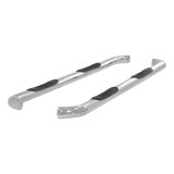Aries Automotive 3 in. Round Side Bars for 2007-2021 TUNDRA - 202013-2 Step Bars, Diameter, Stainless Steel, Polished, Toyota, Pair thumbnail 4