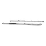 Aries Automotive 3 in. Round Side Bars for 2007-2021 TUNDRA - 202013-2 Step Bars, Diameter, Stainless Steel, Polished, Toyota, Pair thumbnail 6