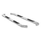 Aries Automotive 3 in. Round Side Bars for 2007-2021 TUNDRA - 202013-2 Step Bars, Diameter, Stainless Steel, Polished, Toyota, Pair thumbnail 7
