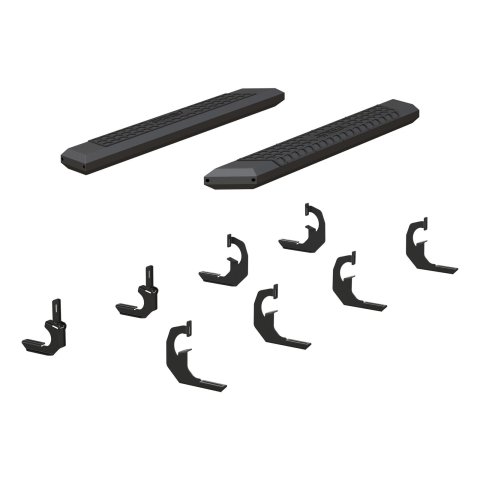 Aries Automotive AdvantEDGE 5.5 in. Side Bars 2556020 Step Bars, Diameter, Aluminum, Chrome Powdercoated, Pair thumbnail 3