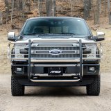 Aries Automotive Grille Guards for 2015-2020 F-150 - 3066-2 Guard, Brush Guard, Stainless Steel, Polished, Ford, Each thumbnail 2