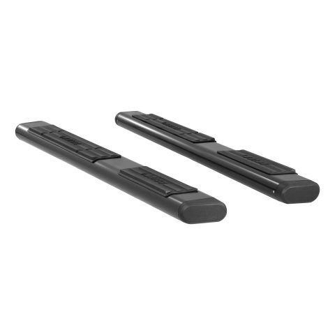 Aries Automotive 6 in. Oval Side Bars B2875 Step Bars, Oval, Aluminum, Black Powdercoated, Pair thumbnail 6