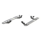 Aries Automotive 6 in. Oval Side Bar Mounting Brackets 4491 Step Brackets, Oval, Chevy, GMC, Kit thumbnail 1