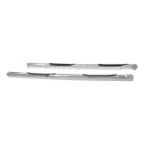 Aries Automotive 3 in. Round Side Bars 204046-2 Step Bars, Diameter, Stainless Steel, Polished, Chevy, GMC, Pair thumbnail 3