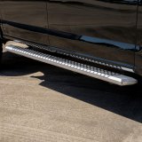 Aries Automotive AdvantEDGE 5.5 in. Side Bars for 1999-2016 F-350 SUPER DUTY, F-250 1999 - 2555014 Step Bars, Diameter, Aluminum, Chrome Powdercoated, Pair thumbnail 1