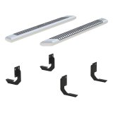 Aries Automotive AdvantEDGE 5.5 in. Side Bars for 1999-2016 F-350 SUPER DUTY, F-250 1999 - 2555014 Step Bars, Diameter, Aluminum, Chrome Powdercoated, Pair thumbnail 4