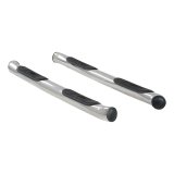 Aries Automotive 3 in. Round Side Bars for 2008-2012 LIBERTY - 201005-2 Step Bars, Side, inch, Stainless Steel, Polished, Jeep, Pair thumbnail 4