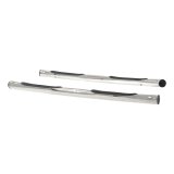 Aries Automotive 3 in. Round Side Bars for 2008-2012 LIBERTY - 201005-2 Step Bars, Side, inch, Stainless Steel, Polished, Jeep, Pair thumbnail 6
