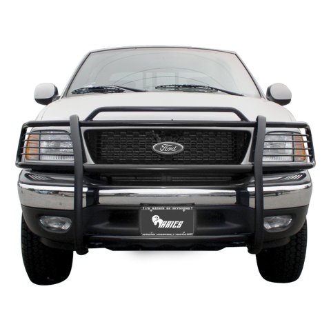 Aries Automotive Grille Guards for 1999-2002 EXPEDITION, 1999-2003 F-150, 2004 F-150 HERITAGE - 3046 Guard, Brush Guard, Steel, Black Powdercoated, Ford, Each thumbnail 1