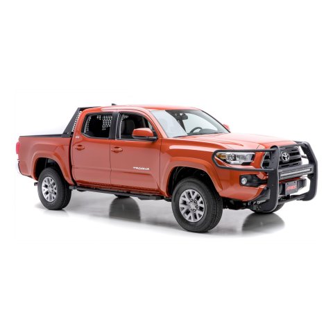 Aries Automotive Rocker Steps for 2005-2023 TACOMA - 2074151 Step Bars, Nerf Bars, Steel, Textured Black Powdercoated, Toyota, Pair thumbnail 2