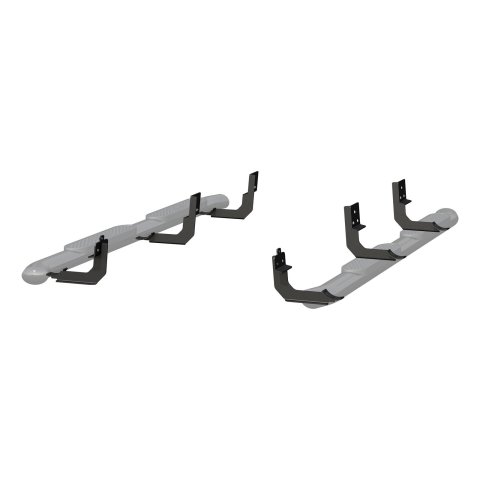 Aries Automotive 4 in. Oval Side Bars S225040 Step Bars, Steel, Black Powdercoated, Gloss, 4.00 Diameter, 77.210 Length, Dodge, Pair thumbnail 3