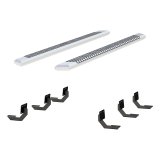 Aries Automotive AdvantEDGE 5.5 in. Side Bars for 2019-2020 1500 - 2555049 Step Bars, Diameter, Aluminum, Chrome Powdercoated, Ram, Pair thumbnail 2