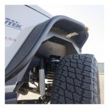 Aries Automotive Jeep Inner Fender Liners for 2020-2024 GLADIATOR, 2018-2024 WRANGLER - 1500550 Wheel Housings, Aluminum, Black Powdercoated, Liner, Front, Left, Right, Jeep, Pair thumbnail 3