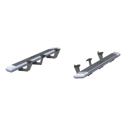Aries Automotive AdvantEDGE 5.5 in. Side Bars for 2011-2024 DURANGO - 2555053 Step Bars, Aluminum, Chrome, Powdercoated, 5.500 Diameter, 75.00 Length, Dodge, Pair thumbnail 9