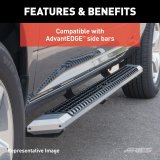 Aries Automotive VersaTrac Mounting Brackets for 2020 EXPLORER - 2055128 Auxillary Light Mount Brackets, Versatrac Bracket, Ford, Kit thumbnail 2