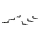 Aries Automotive 6 in. Oval Side Bar Mounting Brackets for 2007-2015 TUNDRA - 4515 Step Brackets, Oval, Toyota, Kit thumbnail 2