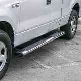 Aries Automotive 6 in. Oval Side Bars for 2004-2014 F-150 - 4444018 Step Bars, Stainless Steel, Polished, 6.00 Diameter, 75.00 Length, Ford, Pair thumbnail 2
