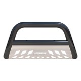 Aries Automotive 3 in. Bull Bars for 2006-2010 COMMANDER, 2005-2007 GRAND CHEROKEE - B35-1001 Grille Guard, Bar, Steel, Black Powdercoated, Jeep, Each thumbnail 3