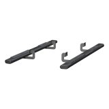 Aries Automotive 6 in. Oval Side Bars 4445020 Step Bars, Aluminum, Black Powdercoated, Gloss, 6.00 Diameter, 91.00 Length, Ford, Pair thumbnail 6