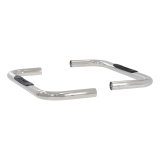 Aries Automotive 3 in. Round Side Bars for 1980-1996 F-150 - 203001-2 Step Bars, Diameter, Stainless Steel, Polished, Ford, Pair thumbnail 3