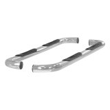 Aries Automotive 3 in. Round Side Bars 204076-2 Step Bars, Diameter, Stainless Steel, Polished, Hummer, Pair thumbnail 5