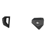 Aries Automotive TrailCrusher Front Bumper Corner Guards with LEDs for 2020-2025 GLADIATOR, 2007-2025 WRANGLER, 2018 WRANGLER JK - 2081200 Guards, Steel, Black Powdercoated, Textured, Front, Jeep, Pair thumbnail 5