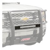 ARIES Automotive Grilles and Grille Inserts PC20OB Guard Face Plate, Pro Series, (1)20In, Bl, 20'' OPEN MOUTH, GLOSS BLACK STEEL thumbnail 2