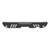 Aries Automotive TrailChaser Rear Bumper with Corner Guards for 2007-2017 WRANGLER, 2018 WRANGLER JK - 2082036 Bumpers, Fabricated, Aluminum, Black Powdercoated, Textured, Rear, Center Section, Guards, Jeep, Kit thumbnail 8