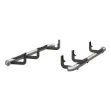 Aries Automotive 3 in. Round Side Bars for 2004-2024 TITAN, 2016-2024 TITAN XD - 209042-2 Step Bars, Stainless Steel, Polished, Diameter, 86.420 Length, Nissan, Pair thumbnail 3