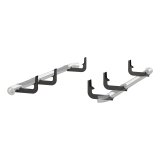 Aries Automotive 3 in. Round Side Bars for 2004-2024 TITAN, 2016-2024 TITAN XD - 209042-2 Step Bars, Stainless Steel, Polished, Diameter, 86.420 Length, Nissan, Pair thumbnail 4