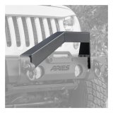 Aries Automotive TrailCrusher Angular Brush Guards for 2020-2025 GLADIATOR, 1997-2025 WRANGLER, 2018 WRANGLER JK - 2156050 Grille Guards, Steel, Black Powdercoated, Guard, Jeep, Each thumbnail 5