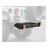 Aries Automotive TrailCrusher Rear Bumpers for 2007-2017 WRANGLER, 2018 WRANGLER JK - 2157000 Bumper, Fabricated, Steel, Black Powdercoated, Rear, Jeep, Each thumbnail 3