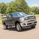 Aries Automotive 3 in. Round Side Bars 203025-2 Nerf and Step Bars, Stainless Steel, Polished, 3.00 Diameter, Ford, Pair thumbnail 1
