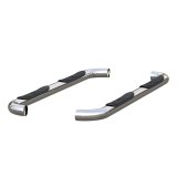 Aries Automotive 3 in. Round Side Bars 203025-2 Nerf and Step Bars, Stainless Steel, Polished, 3.00 Diameter, Ford, Pair thumbnail 4