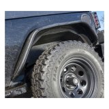 Aries Automotive Fender Liners for 2007-2017 WRANGLER, 2018 WRANGLER JK - 2500350 Splash Guard, Aluminum, Black Powdercoated, Jeep, JK, Rear, Pair thumbnail 3
