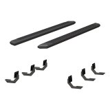 Aries Automotive AdvantEDGE 5.5 in. Side Bars for 2019-2025 1500 - 2556049 Step Bars, Diameter, Aluminum, Black Powdercoated, Ram, Pair thumbnail 4