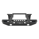 Aries Automotive TrailChaser Front Bumper with Corner Guards, Brush Guards and Fender Flares for 2020-2024 GLADIATOR, 2018-2024 WRANGLER - 2082087 Bumpers, Fabricated, Steel, Black Powdercoated, Textured, Front, Center Section, Guard, Flares, Jeep, thumbnail 9