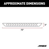 ARIES Automotive Running Boards, Nerf Bars and Rock Sliders 2061041 Step Bars, 2019-2020 Chevrolet Blazer All thumbnail 8