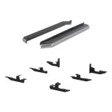 Aries Automotive AeroTread Running Boards for 2009-2015 PILOT - 2051006 Boards, Aluminum/Stainless Steel, Polished, Full Length, 67.00 in. Length, For us on Honda®, Pair thumbnail 4