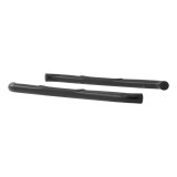 Aries Automotive 3 in. Round Side Bars 35800 Nerf and Step Bars, Bars, Steel, Black Powdercoated, Jeep, Pair thumbnail 4
