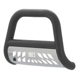 Aries Automotive Big Horn 4 in. Bull Bars for 2008-2021 SEQUOIA, 2007-2021 TUNDRA - AL45-2004 Grille Guard, Horn, Bar, Aluminum, Black Powdercoated, Toyota, Each thumbnail 3