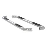 Aries Automotive 3 in. Round Side Bars 203006-2 Step Bars, Diameter, Stainless Steel, Polished, Ford, Pair thumbnail 5