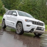 Aries Automotive AeroTread Running Boards 2051009 Boards, Aluminum/Stainless Steel, Polished, Full Length, 67.00 in. Length, Jeep, Pair thumbnail 1