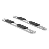 Aries Automotive 4 in. Oval Side Bars S223044-2 Step Bars, Stainless Steel, Polished, 4.00 Diameter, 80.00 Length, Ford, Pair thumbnail 5