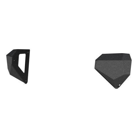 Aries Automotive TrailCrusher Front Bumper Corner Guards 2081207 Guards, Steel, Black Powdercoated, Textured, Front, Jeep, Pair thumbnail 4