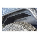 Aries Automotive Jeep Inner Fender Liners for 2018-2024 WRANGLER - 2500550 Wheel Housing, Aluminum, Black Powdercoated, Rear Left, Right Inner, Jeep, Pair thumbnail 6