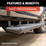 Aries Automotive Ascentstep Running Boards 2057991 Boards, 91 in,, Black, Pair thumbnail 6